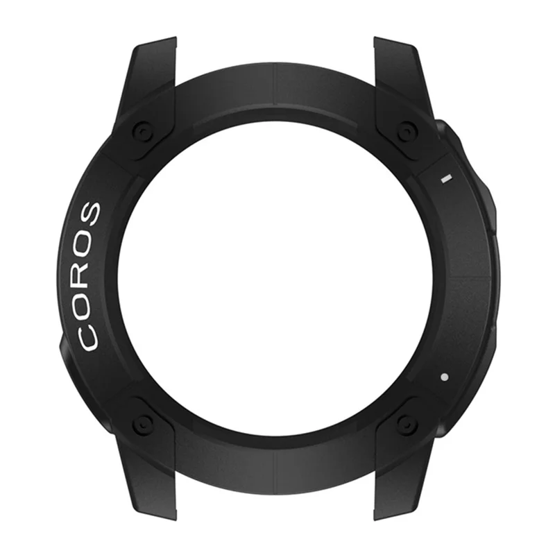 Coros Nomad Watch Case Anti Scratch Armor Design Sanded Hard PC Watch Protective Cover - Preto / Branco