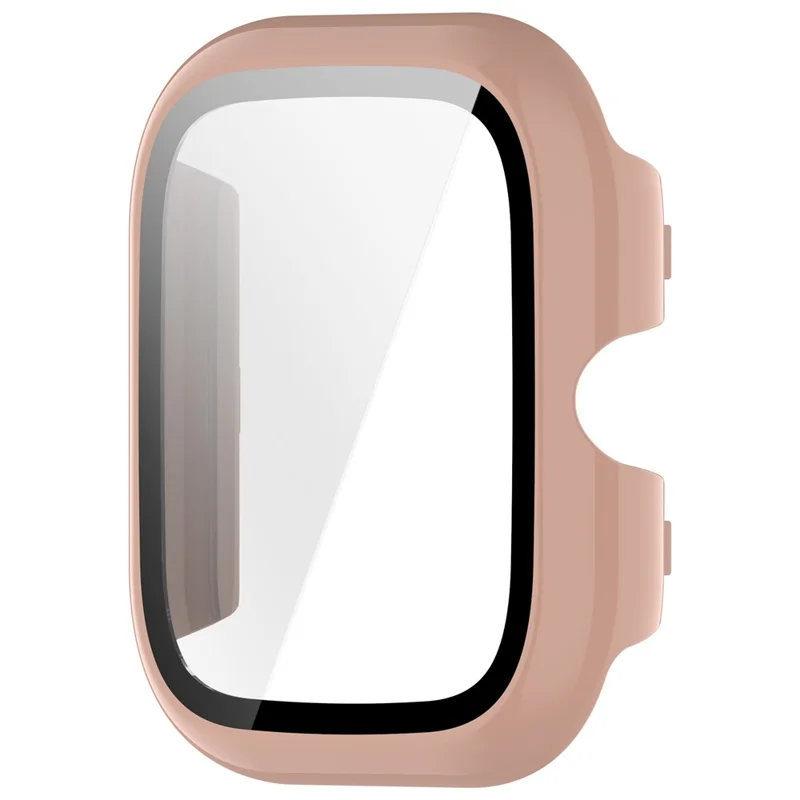 For vivo Watch GT 2 / iQOO Watch GT 2 Hard PC Watch Protective Case with Tempered Glass Film - Pink