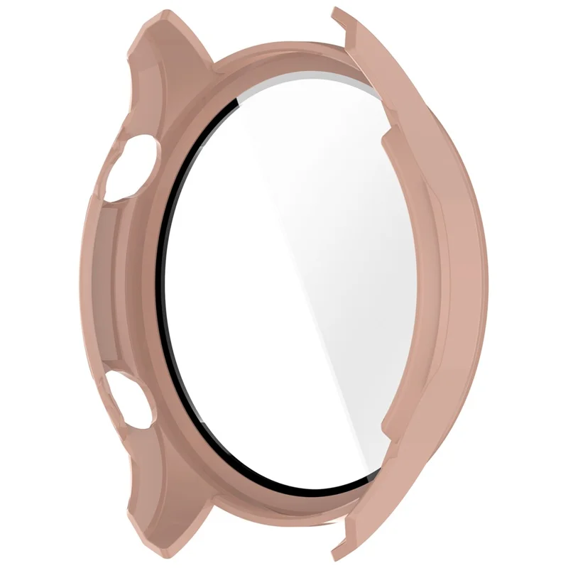 For Honor Watch 5 Pro Hard PC Watch Protective Case with Tempered Glass Film - Pink