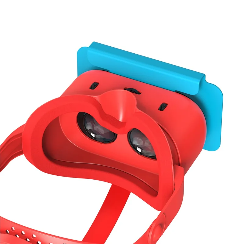 STARTRC GAMES VR-headset voor Nintendo Switch 2, meeslepende gamervaring, VR-bril, ergonomisch - Rood Blauw