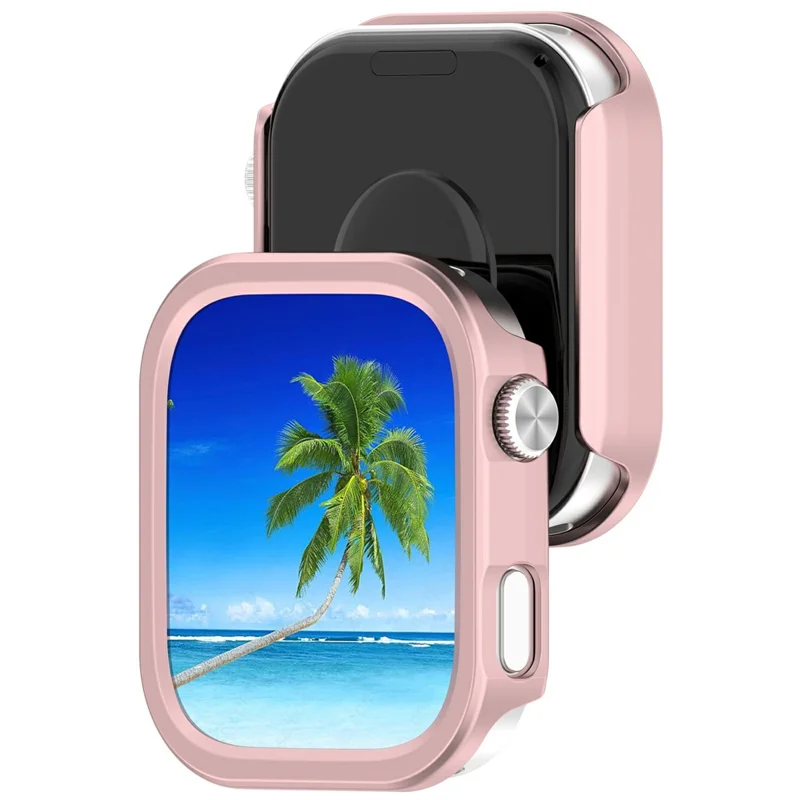 Custodia protettiva in PC duro con design a vuoto per Xiaomi Redmi Watch 6 - Rosa