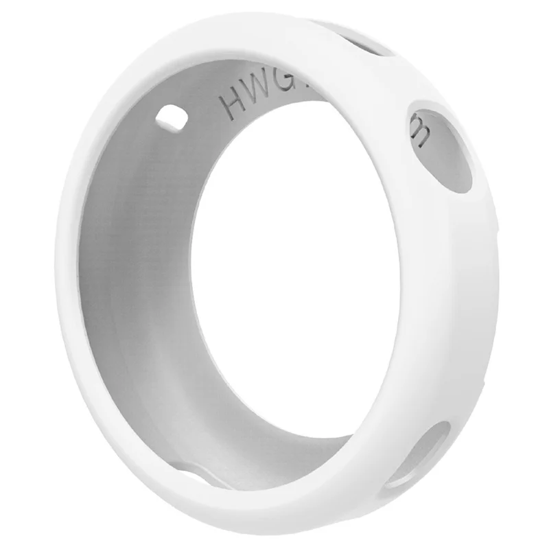 For Huawei Watch GT 6 41mm Watch Protective Case Shockproof Scratch Resistant Silicone Cover - White