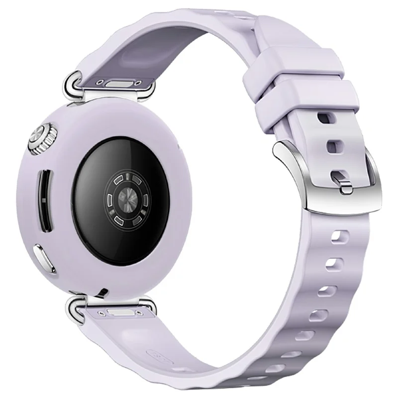 For Huawei Watch GT 6 41mm Watch Protective Case Shockproof Scratch Resistant Silicone Cover - Purple