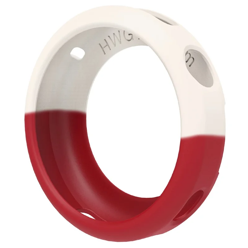 Étui de protection pour montre Huawei Watch GT 6 41 mm, antichoc et résistant aux rayures, en silicone - Starlight + Rouge