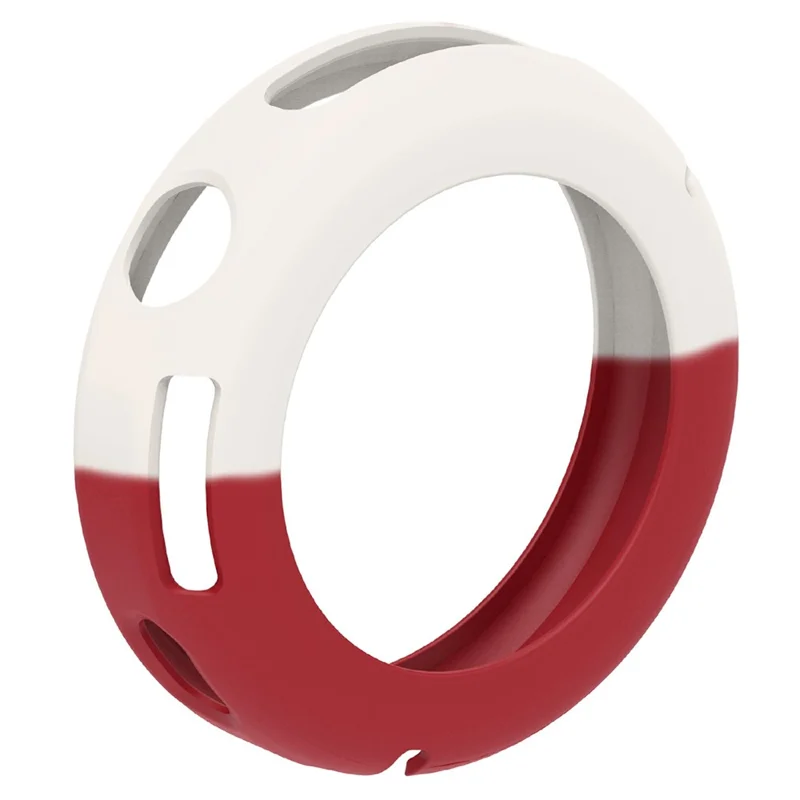 Étui de protection pour montre Huawei Watch GT 6 41 mm, antichoc et résistant aux rayures, en silicone - Starlight + Rouge