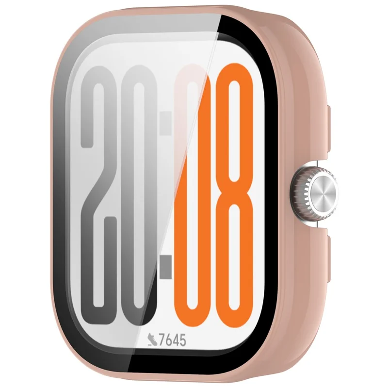 Boîtier de montre For Honor Watch X5 avec film de protection d'écran en verre trempé - Rose