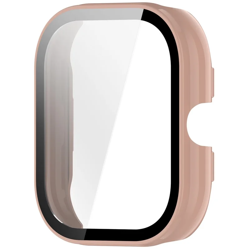 Boîtier de montre For Honor Watch X5 avec film de protection d'écran en verre trempé - Rose