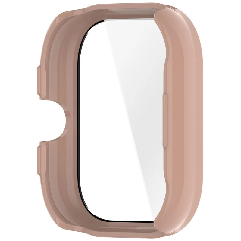 Boîtier de montre For Honor Watch X5 avec film de protection d'écran en verre trempé - Rose