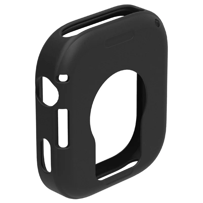 Funda para reloj para Xiaomi Redmi Watch 6, carcasa suave de silicona con diseño perforado - Negro