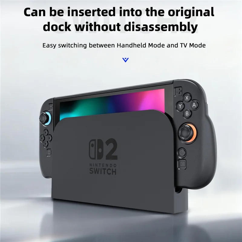 STARTRC GAMES For Nintendo Switch 2 Protective Cover Set Game Console Case + 2Pairs Controller Cover