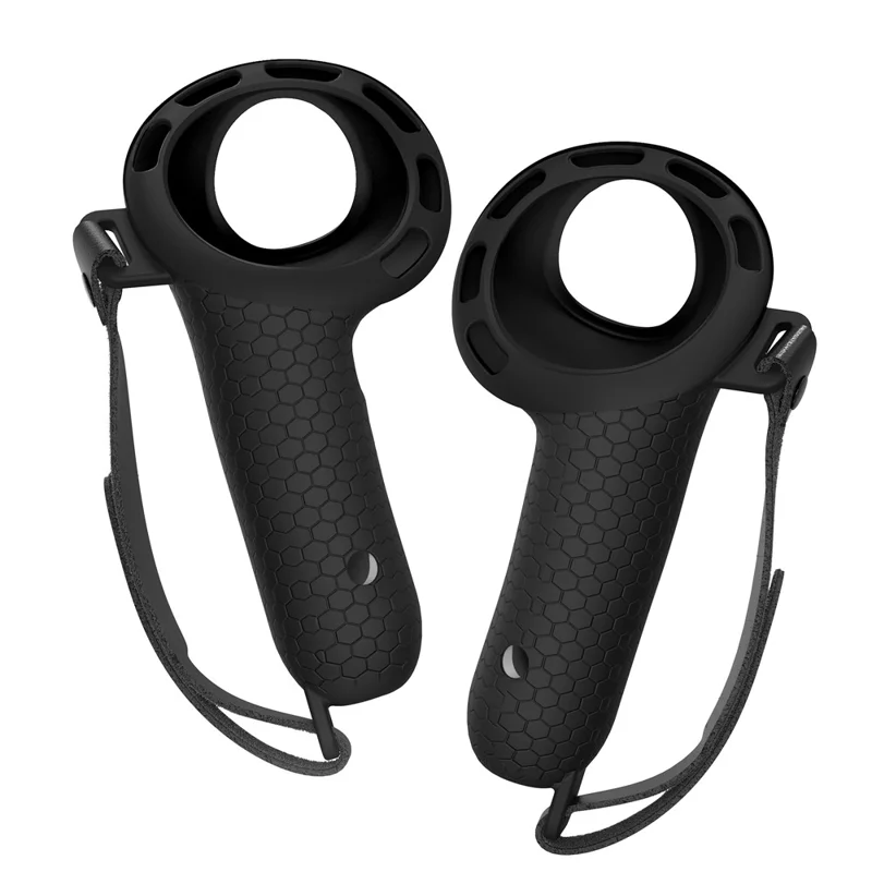 STARTRC GAMES Controllerhuls voor Meta Quest 3 / 3S met 2 batterijen, siliconen gripbeugel voor VR-headset
