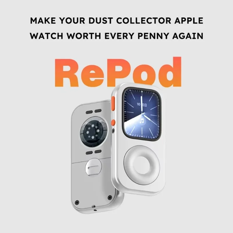 REPOD Watch Case For Apple Watch Series 9  /  8  /  7 45mm iPod-Style Protective Cover