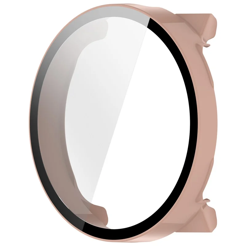 Für Suunto Vertical 2, harte PC-Uhrschutzhülle mit gehärtetem Glas Displayschutzfolie - Rosa