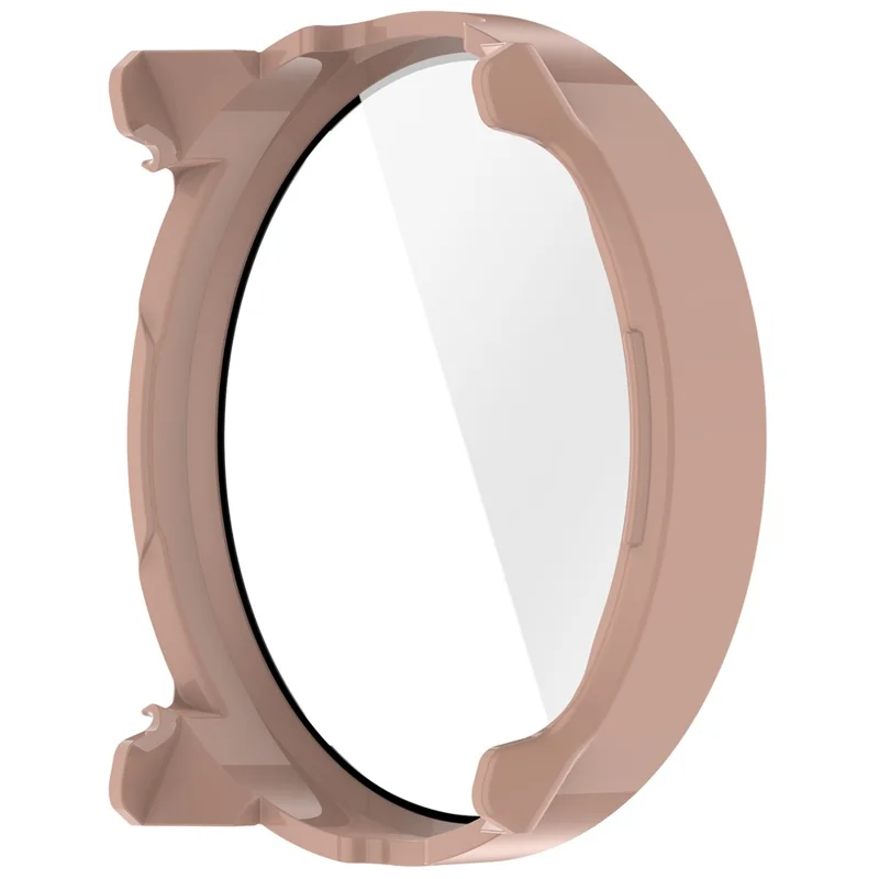 Für Suunto Vertical 2, harte PC-Uhrschutzhülle mit gehärtetem Glas Displayschutzfolie - Rosa