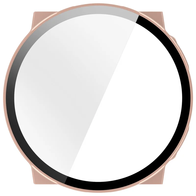 Für Suunto Vertical 2, harte PC-Uhrschutzhülle mit gehärtetem Glas Displayschutzfolie - Rosa