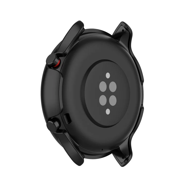 PC-Rahmen + gehärteter Glas-Displayschutz für Amazfit GTR 2 eSIM - Schwarz
