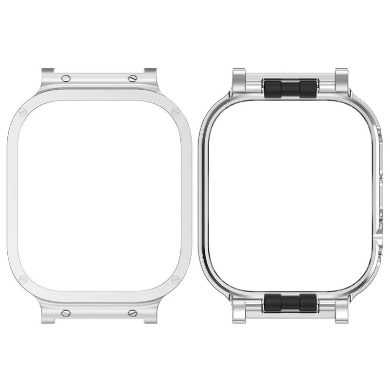 For Xiaomi Redmi Watch 6 Metal Urbeskyd Letvægts Smart Urbeskyttelse (20 mm indvendig diameter) - Sølv