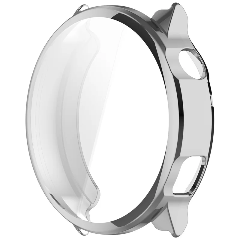 Für Garmin Venu 4 45 mm TPU-Uhrenhülle, Vollschutz-Schutzhülle – Silber