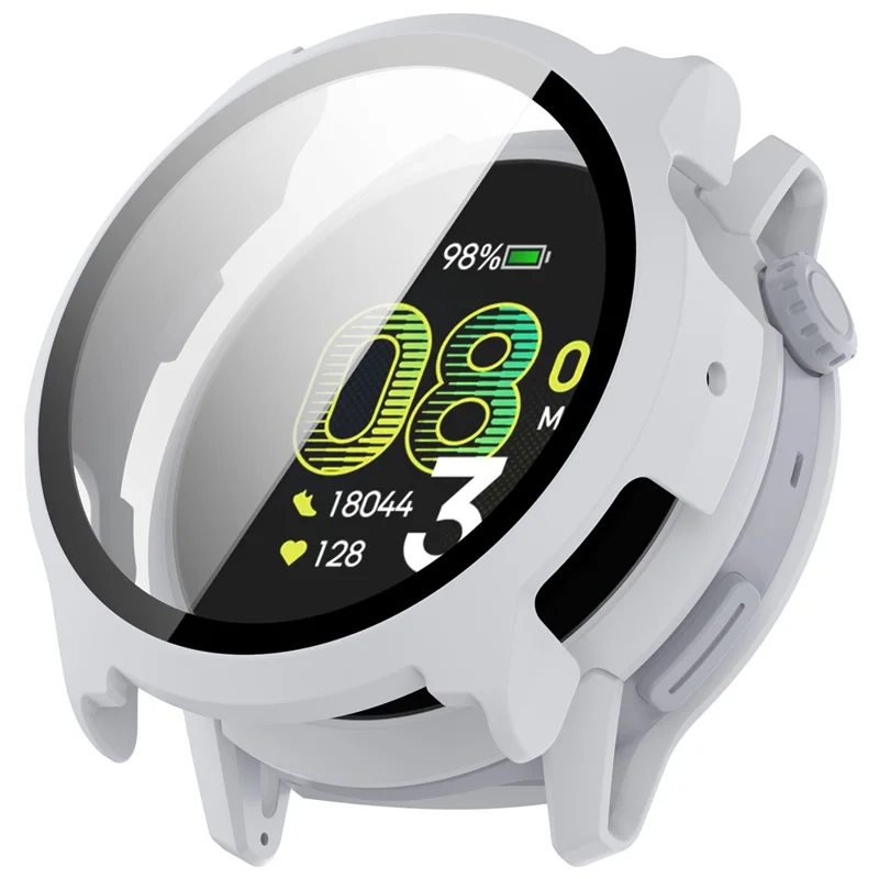 Custodia per Coros Pace 4 Custodia Protettiva Rigida in PC con Pellicola in Vetro Temperato - Grigio Opaco