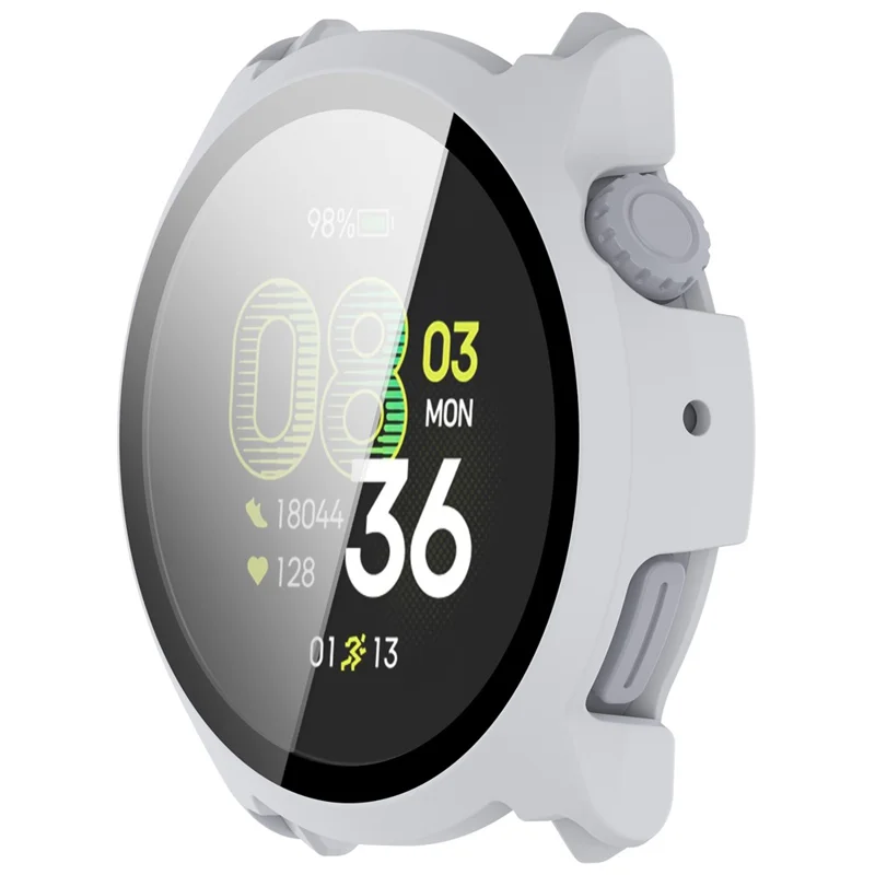 Custodia per Coros Pace 4 Custodia Protettiva Rigida in PC con Pellicola in Vetro Temperato - Grigio Opaco