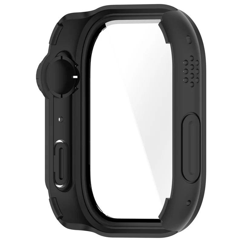 Für Xiaomi Redmi Watch 6 Integrierte Uhrenhülle zur Umwandlung in Ultra-Hartschale Vollschutz-Uhrenschutz - Schwarz