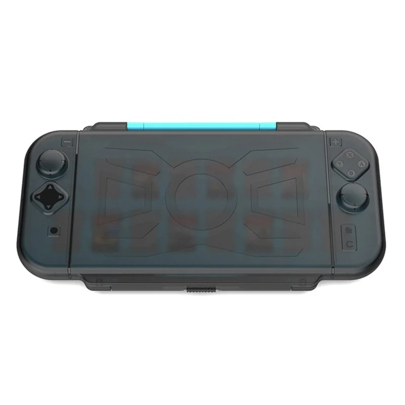 DOBE FOMIS ELECTRONICS TNS-51112 For Nintendo Switch 2 Carrying Case Game Console Hard Shell Protective Cover with 14 Game Card Slots - Blue