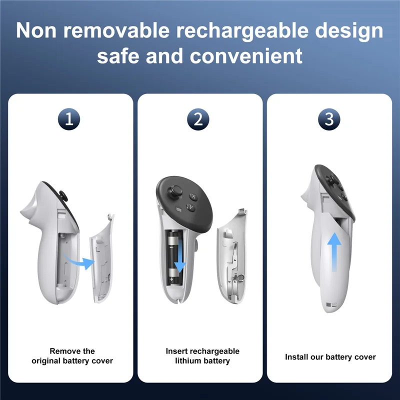 STARTRC GAMES For Meta Quest 3 / 3S Charging Dock Station with Dual Batteries, RGB Ambient Light, VR Headset Storage Holder