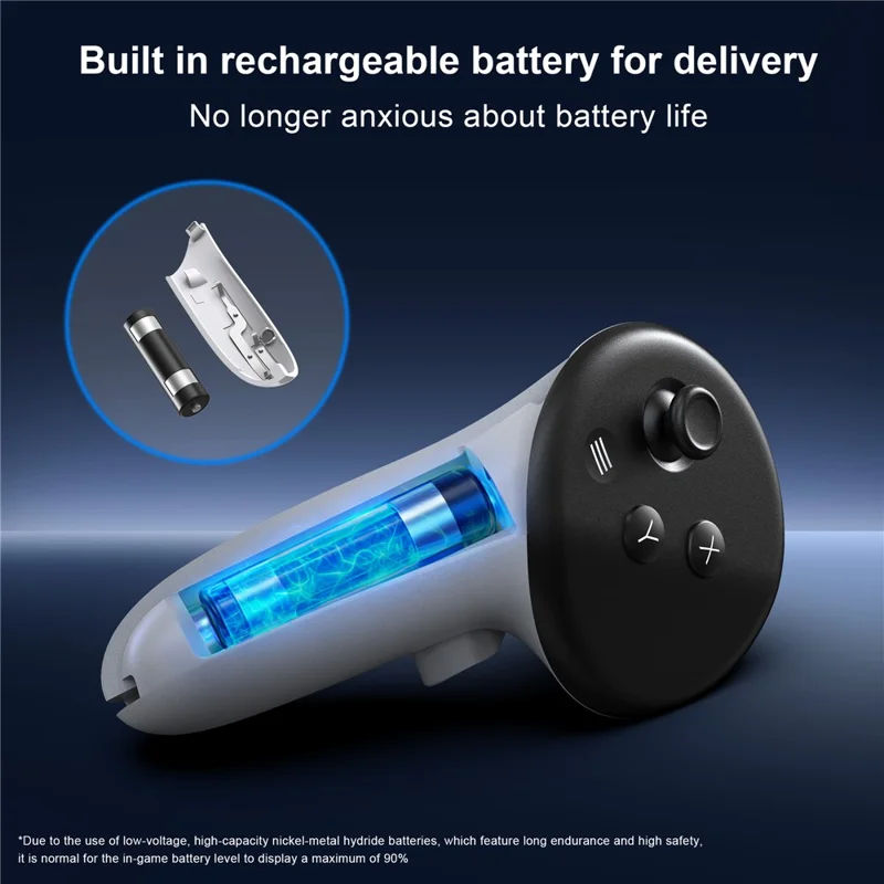 STARTRC GAMES For Meta Quest 3 / 3S Charging Dock Station with Dual Batteries, RGB Ambient Light, VR Headset Storage Holder