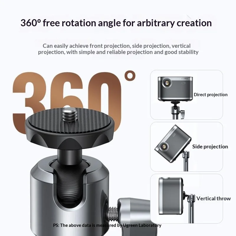 UGREEN LP368 90611 Projector Floor Stand Adjustable Height Monopod Mount for Cameras