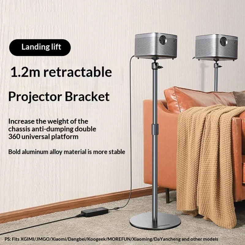 UGREEN LP368 90611 Projector Floor Stand Adjustable Height Monopod Mount for Cameras