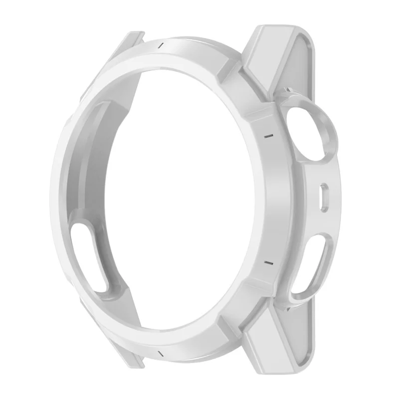 For Coros Apex 4 42mm Watch Case PC Shockproof Protective Cover - White