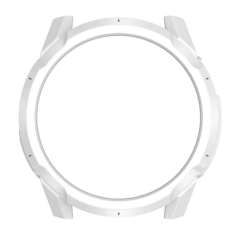 For Coros Apex 4 42mm Watch Case PC Shockproof Protective Cover - White