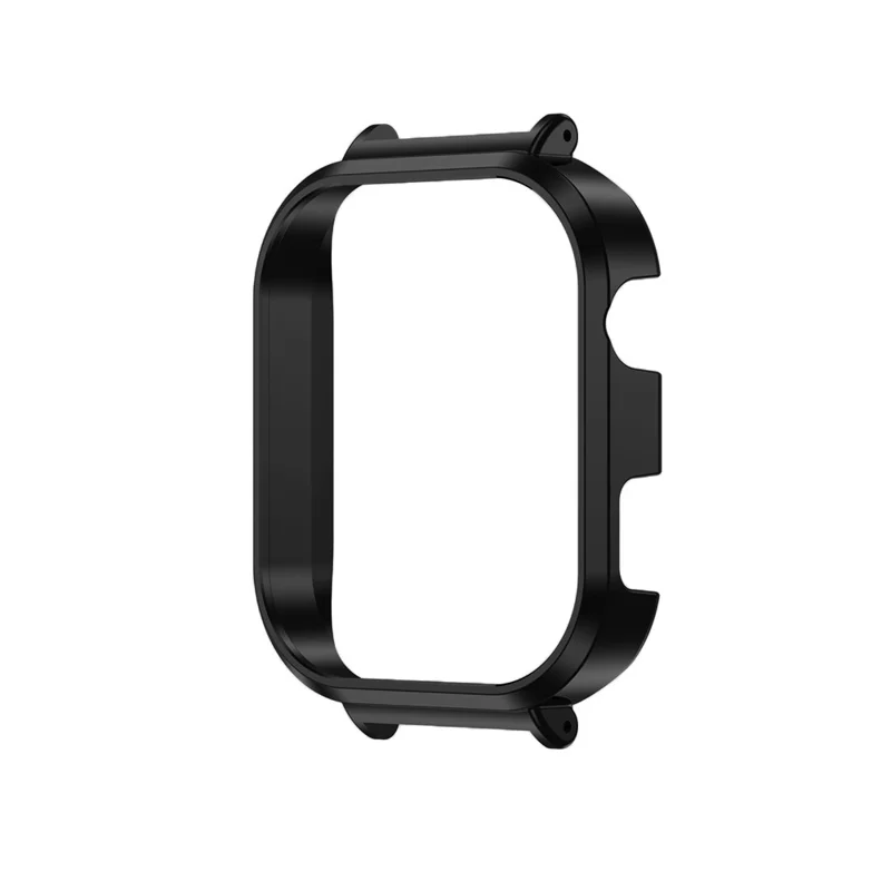 Coque de montre pour Xiaomi Redmi Watch 6, coque de protection en PC creuse - Noir