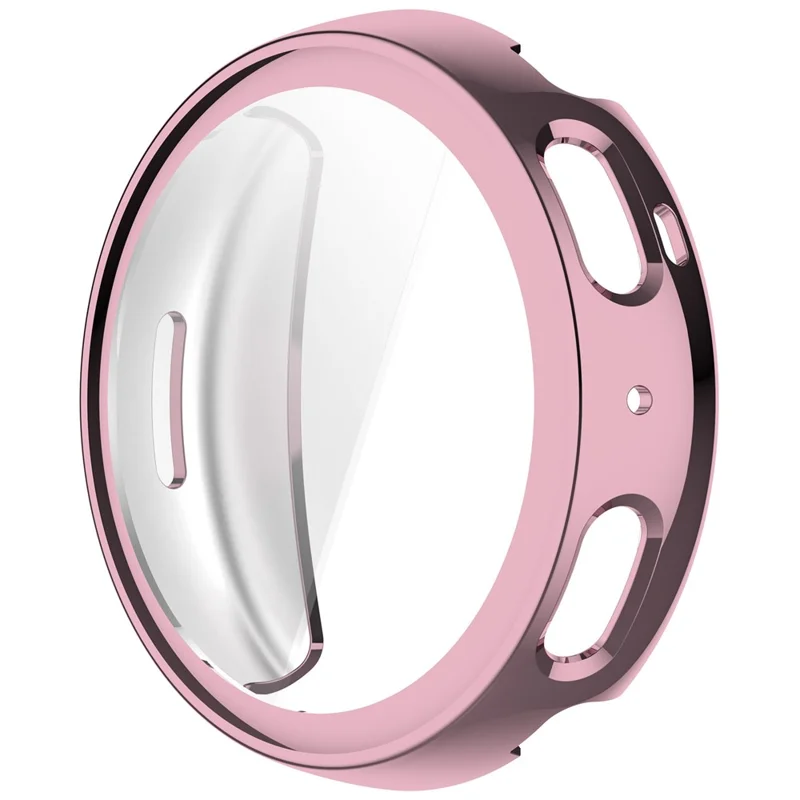 Voor Huami Amazfit Active Max volledige dekking TPU horlogehoes electroplated beschermhoes - Roze