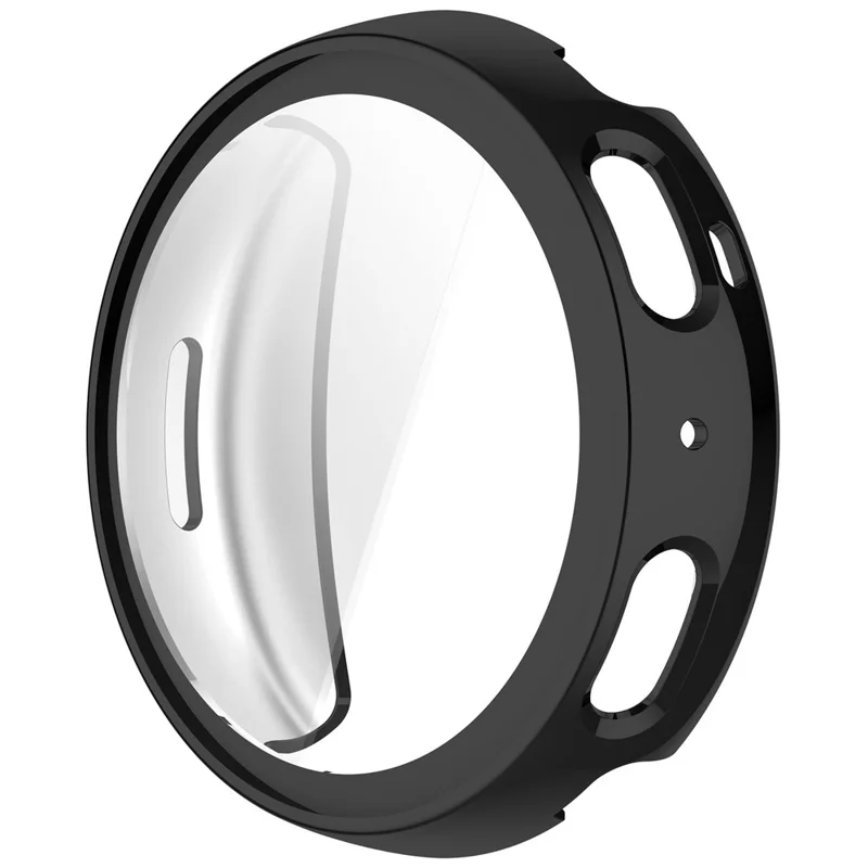 For Huami Amazfit Active Max Full Coverage TPU Watch Cover Electroplated Protective Case - Black
