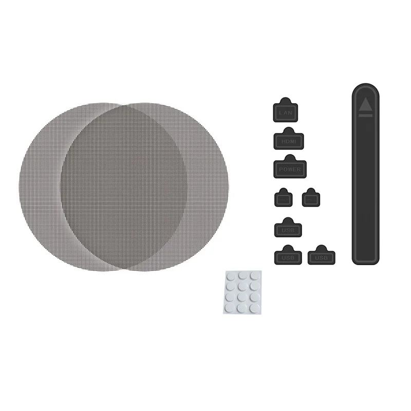 DOBE FOMIS ELECTRONICS TP5-5519 Fan Filter with Dust Plug Kit for Sony PlayStation 5 / Slim / Pro Console