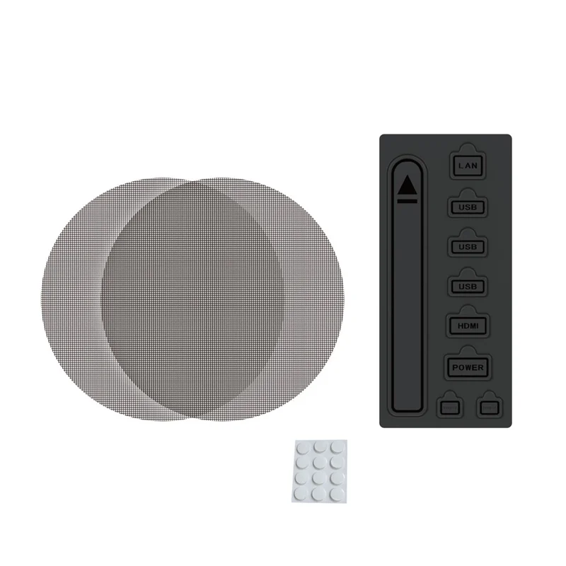 DOBE FOMIS ELECTRONICS TP5-5519 Fan Filter with Dust Plug Kit for Sony PlayStation 5 / Slim / Pro Console