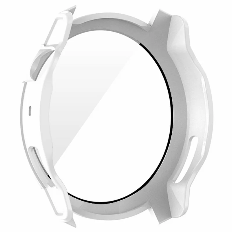 Skyddsfodral till Coros Pace 4 med PC-hölje och gehärdat glas-skärmskydd – Vit