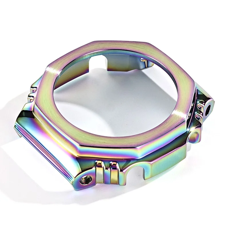 For Casio GMA-S2100 Stainless Steel Watch Case Metal Cover - Multi-color