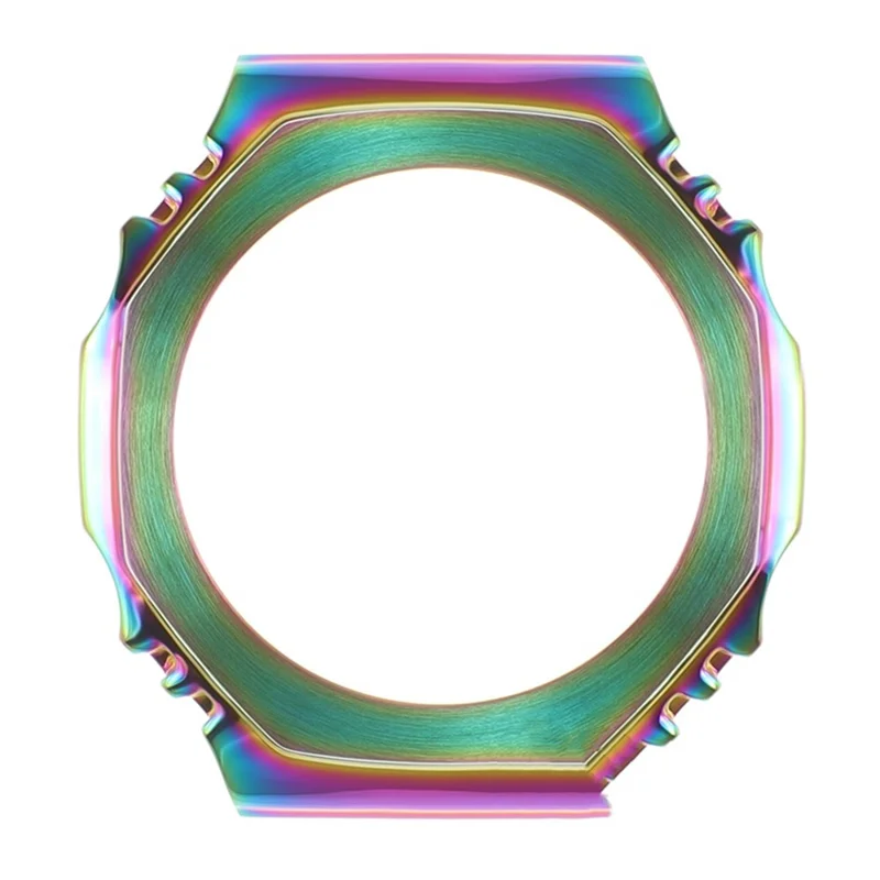 For Casio GMA-S2100 Stainless Steel Watch Case Metal Cover - Multi-color