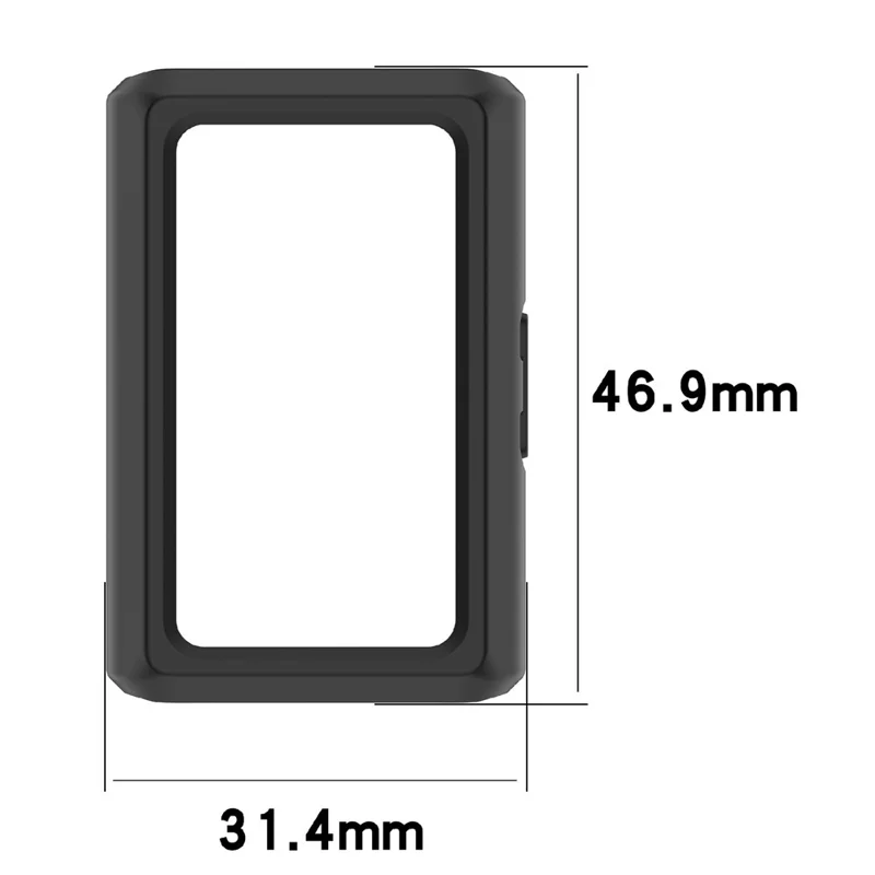 Custodia per Huawei Band 11 Pro, Cover Rigida Mezza Copertura con Fori in PC - Nero