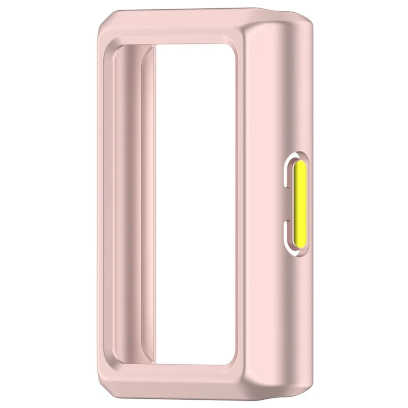 For Huawei Band 11 Pro Case Half-Wrapped Hollow Hard PC Watch Cover - Pink / Green