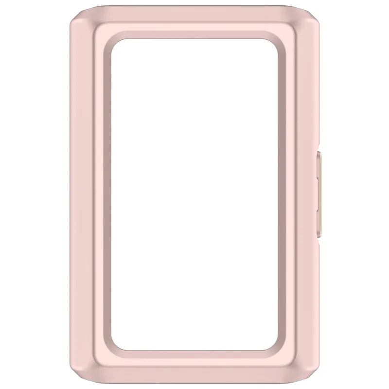 For Huawei Band 11 Pro Case Half-Wrapped Hollow Hard PC Watch Cover - Pink / Green