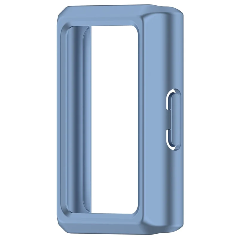 For Huawei Band 11 Pro Case Half-Wrapped Hollow Hard PC Watch Cover - Blue