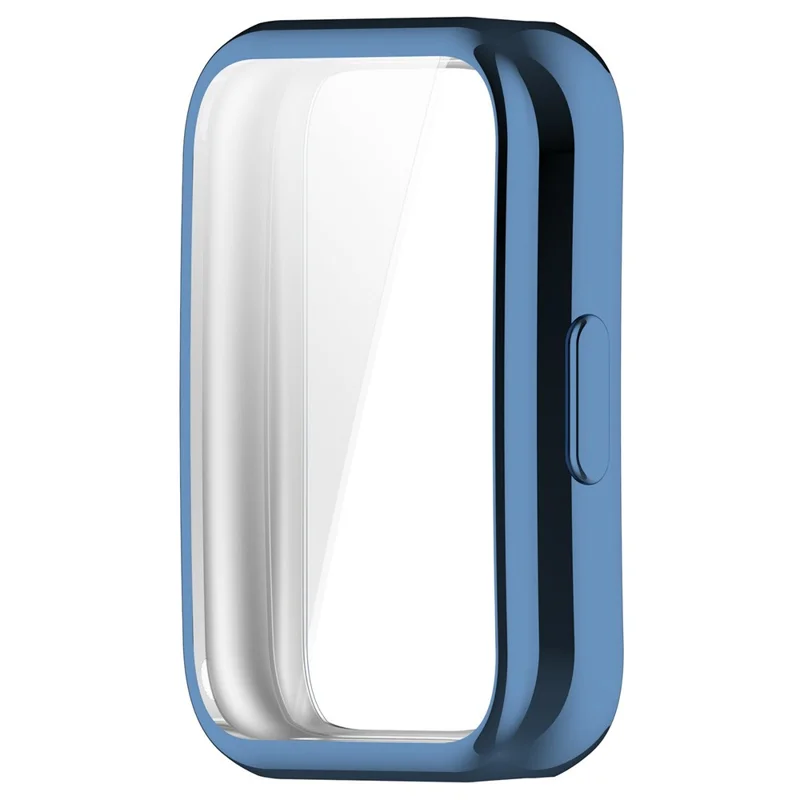 TPU Watch Case for Huawei Band 11  /  11 NFC Full Coverage Protective Cover with Screen Protector - Electroplated Navy Blue