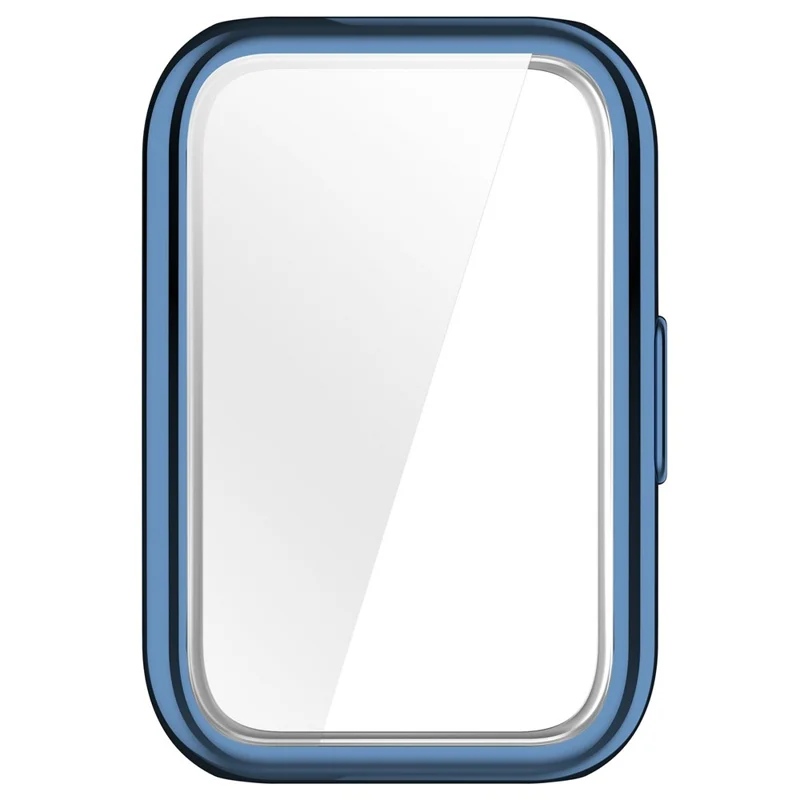 TPU Watch Case for Huawei Band 11  /  11 NFC Full Coverage Protective Cover with Screen Protector - Electroplated Navy Blue