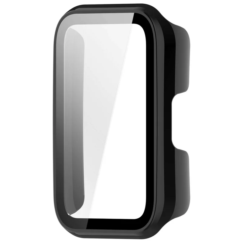 Custodia per Huawei Band 11 / 11 NFC, Custodia Rigida in PC con Proteggi Schermo in Vetro Temperato - Nero