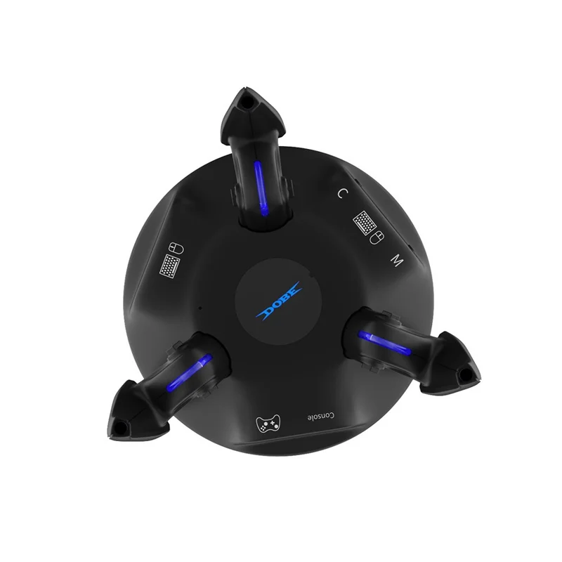 DOBE FOMIS ELECTRONICS TY-3879 Keyboard Mouse Converter for Nintendo Switch 2 / Sony PlayStation 4 / 3 Gaming Accessory - Black