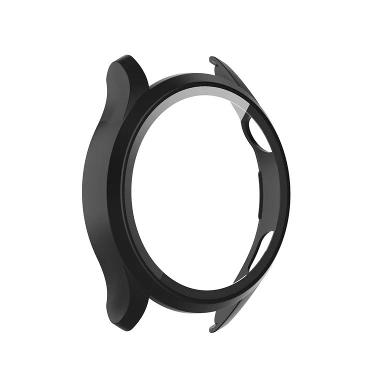 Per Huawei Watch 3 Custodia protettiva PC a tutto tondo con protezione dello schermo in vetro temperato integrata - Nero