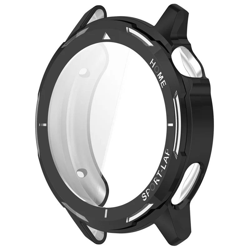 Coque de protection électroplacée en TPU à couverture complète pour Huawei Watch GT Runner 2 - Noir